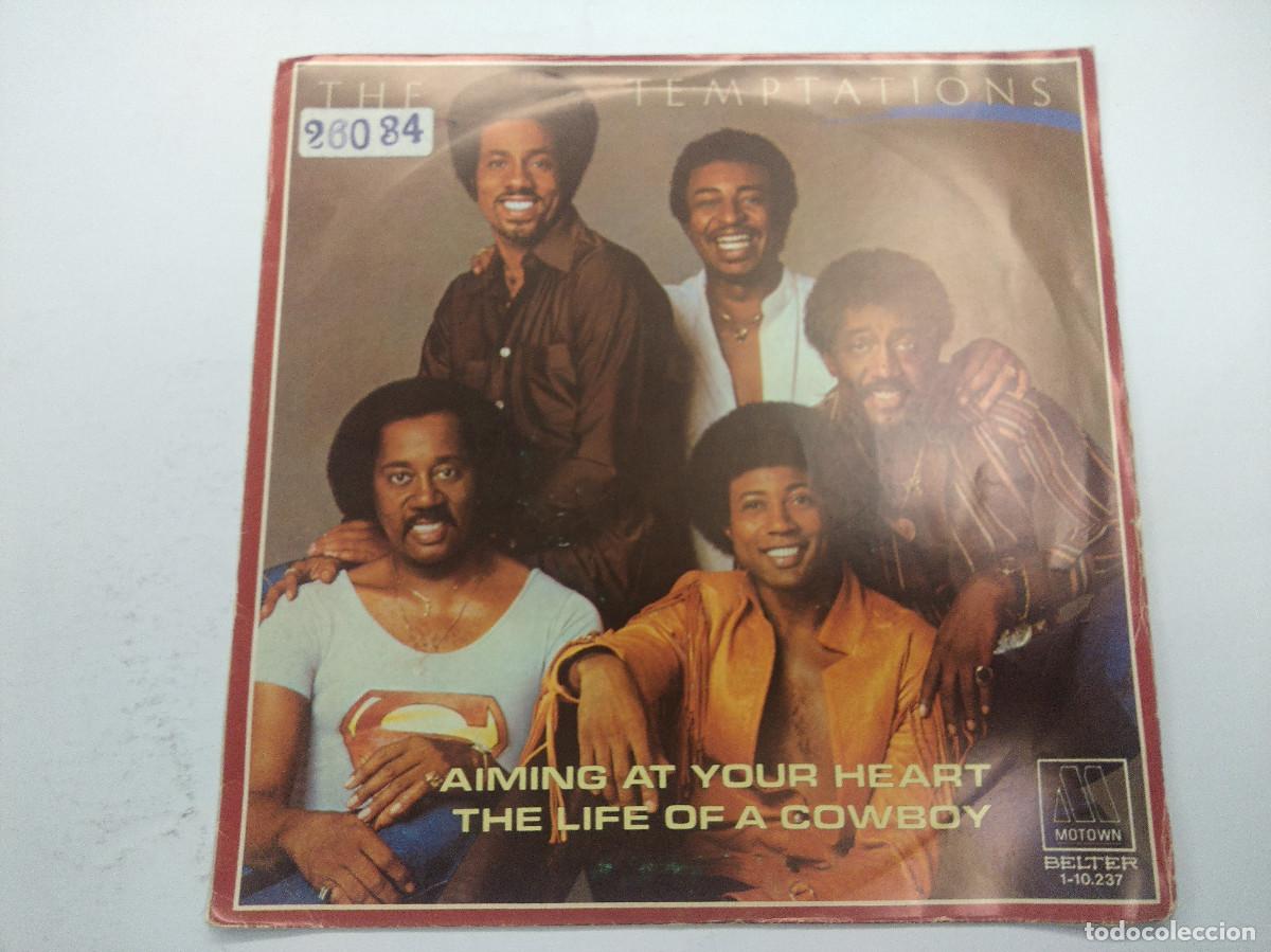 Discos de vinilo: THE TEMPTATIONS/AIMING AT YOUR HEART/SINGLE. - Foto 1