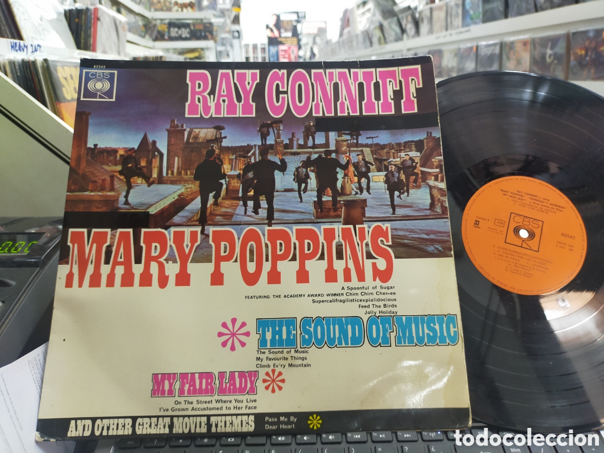 Discos de vinilo: Ray conniff LP Mary Poppins 1966 - Foto 1