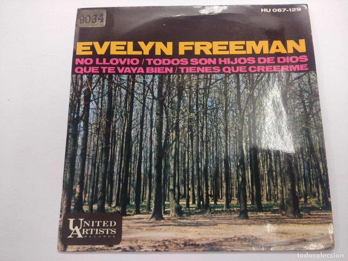 Discos de vinilo: EVELYN FREEMAN/NO LLOVIO/SINGLE. - Foto 1