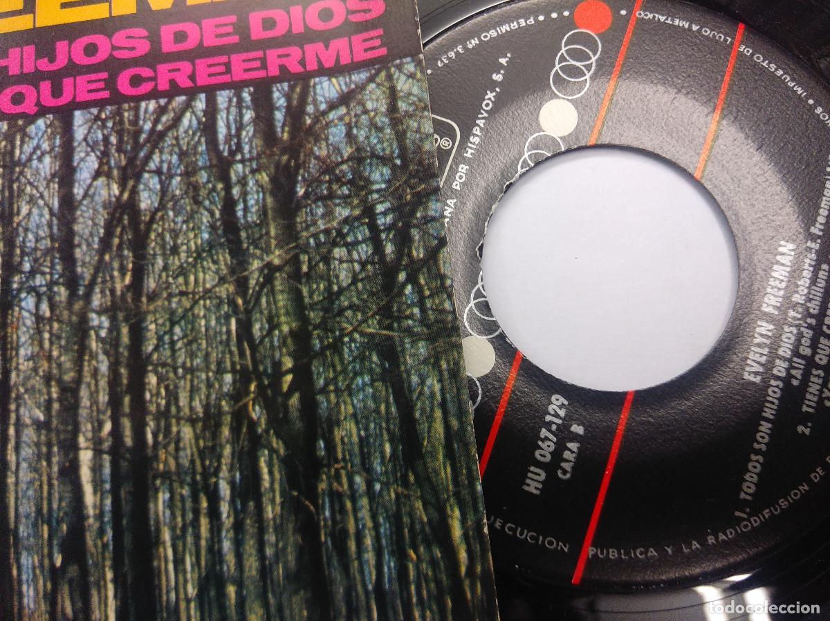 Discos de vinilo: EVELYN FREEMAN/NO LLOVIO/SINGLE. - Foto 2