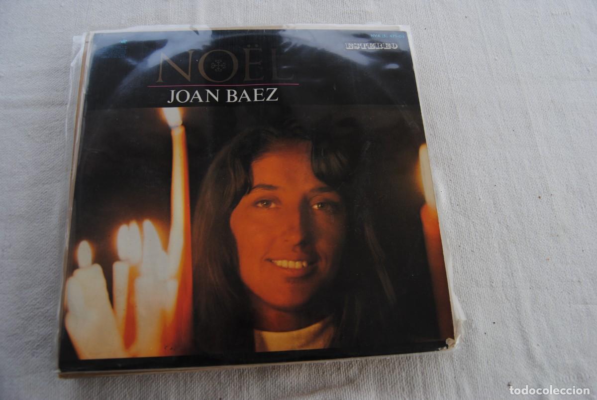 Discos de vinilo: 16.- LP Joan Baez. Noel. hispavox 1966 - Foto 1