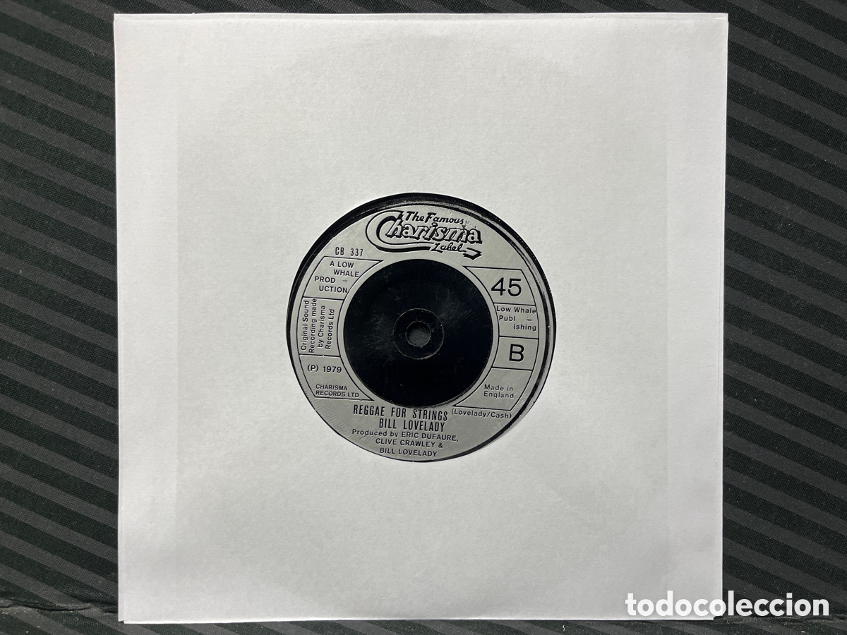 Discos de vinilo: Bill Lovelady - Reggae For It Now (7&rdquo;, Single) - Foto 2