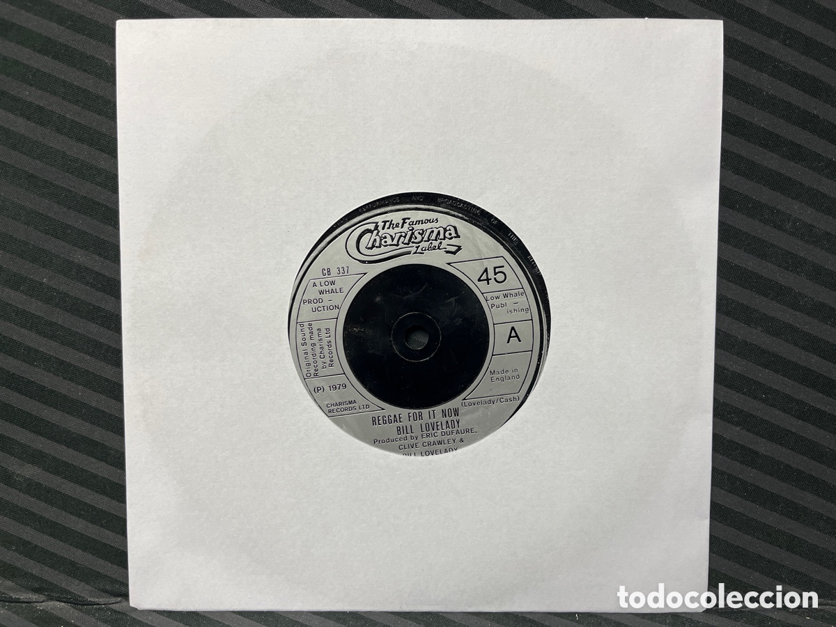 Discos de vinilo: Bill Lovelady - Reggae For It Now (7&rdquo;, Single) - Foto 1