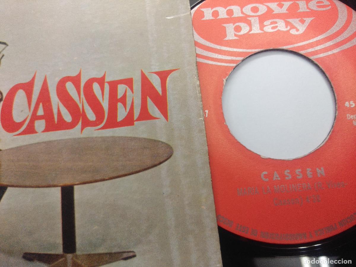 Discos de vinilo: CASSEN/MARIA LA MOLINERA/SINGLE. - Foto 2