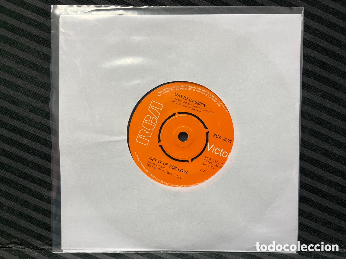 Discos de vinilo: David Cassidy - I Write The Songs (7&rdquo;, Single) - Foto 2