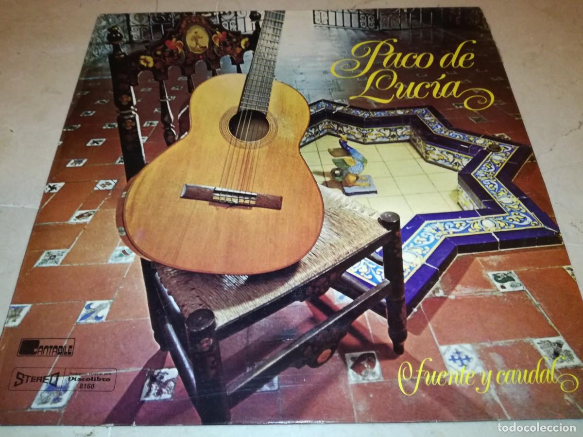 Discos de vinilo: PACO DE LUCIA-FUENTE Y CAUDAL-EDICION ESPECIAL DISCOLIBRO-ORIGINAL A&Ntilde;O 1974