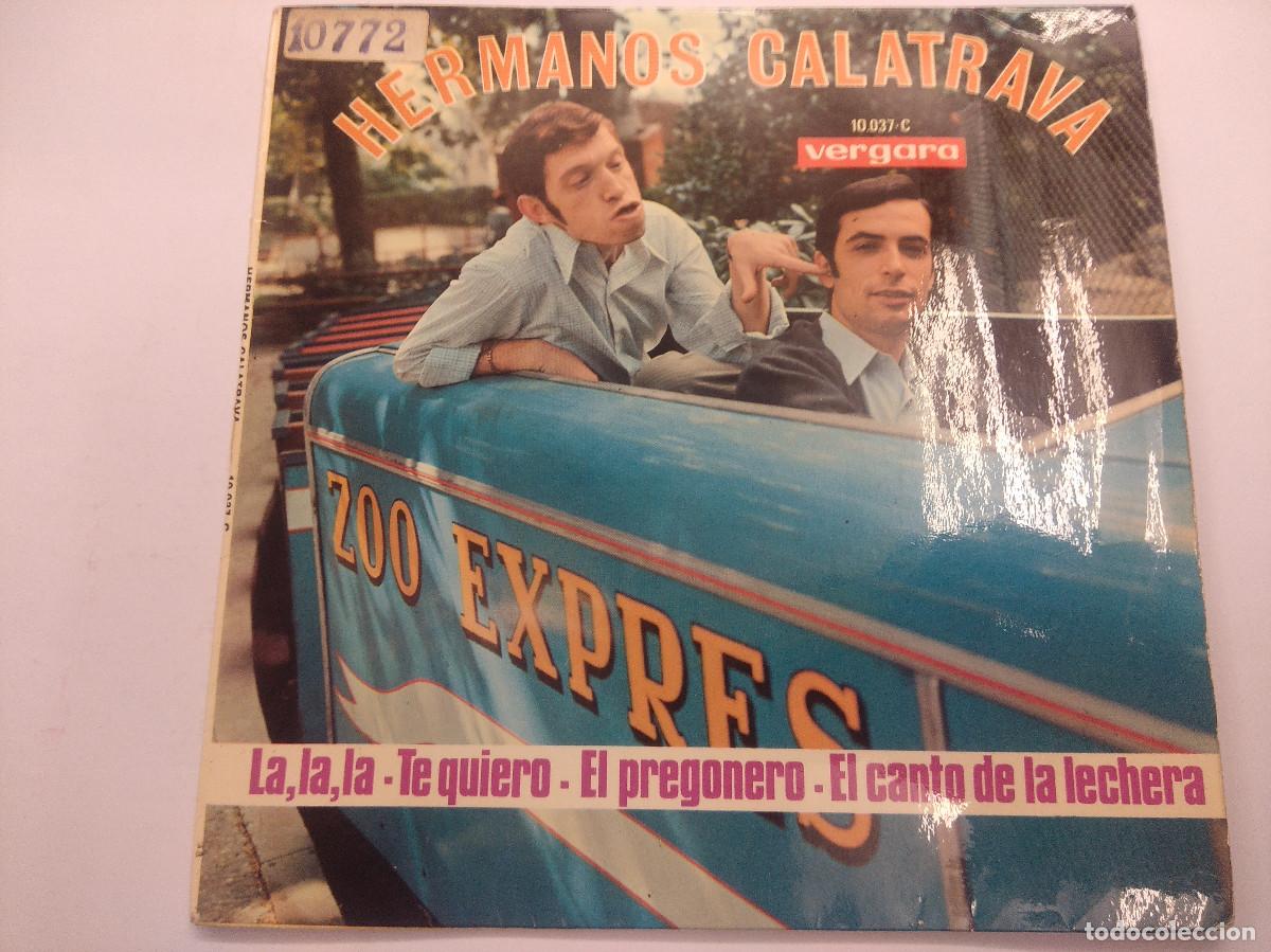 Discos de vinilo: HERMANOS CALATRAVA/LA,LA,LA/SINGLE. - Foto 1