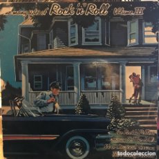 Discos de vinilo: THE MANY SIDES OF ROCK'N'ROLL VOLUME III DOBLE DISCO CON LIBRETO. Lote 379551889