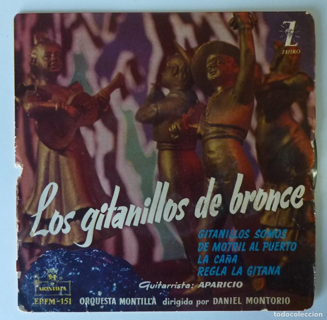 Discos de vinilo: LOS GITANILLOS DE BRONCE / GITANILLOS SOMOS +3 / 1960 / EP - Foto 1