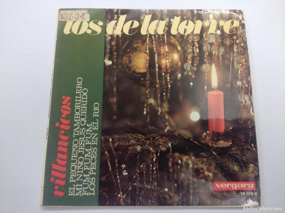 Discos de vinilo: VILLANCICOS/LOS DE LA TORRE/SINGLE. - Foto 1
