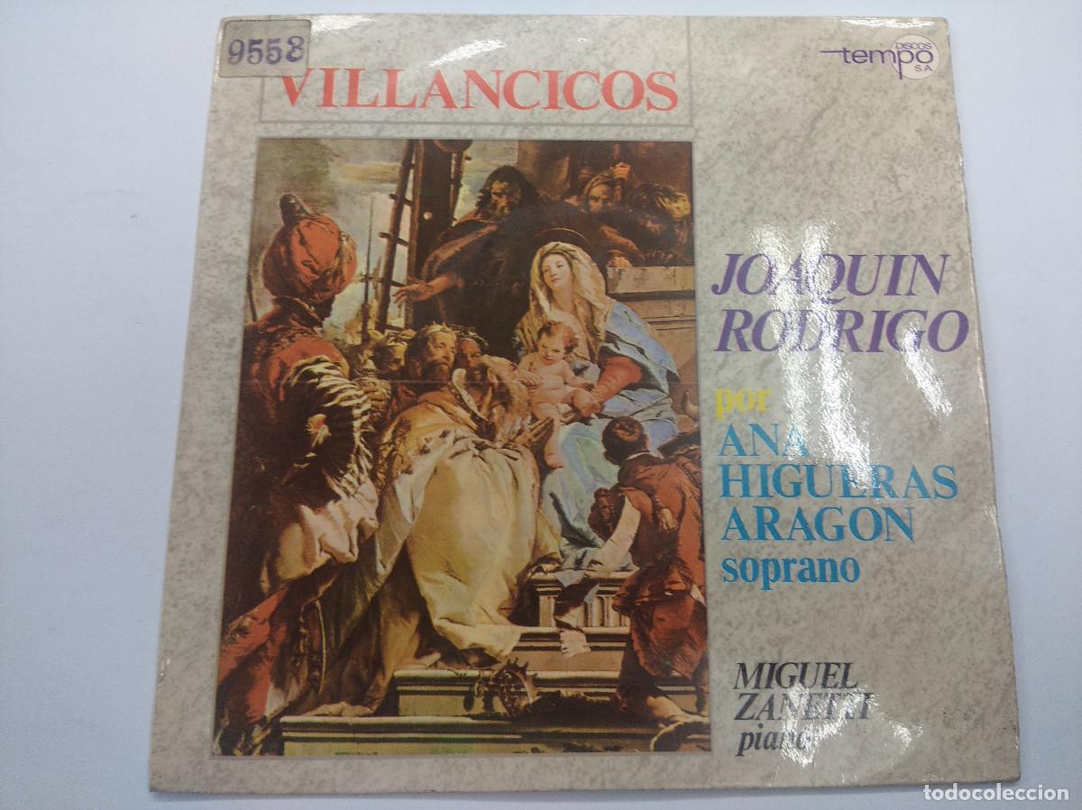 Discos de vinilo: VILLANCICOS/JOAQUIN RODRIGO/SINGLE. - Foto 1