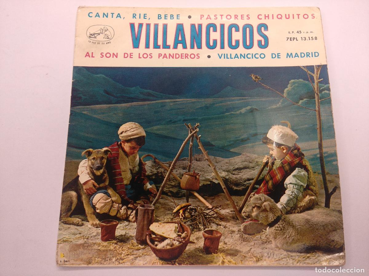 Discos de vinilo: VILLANCICOS/CANTA,RIE,BEBE/SINGLE. - Foto 1