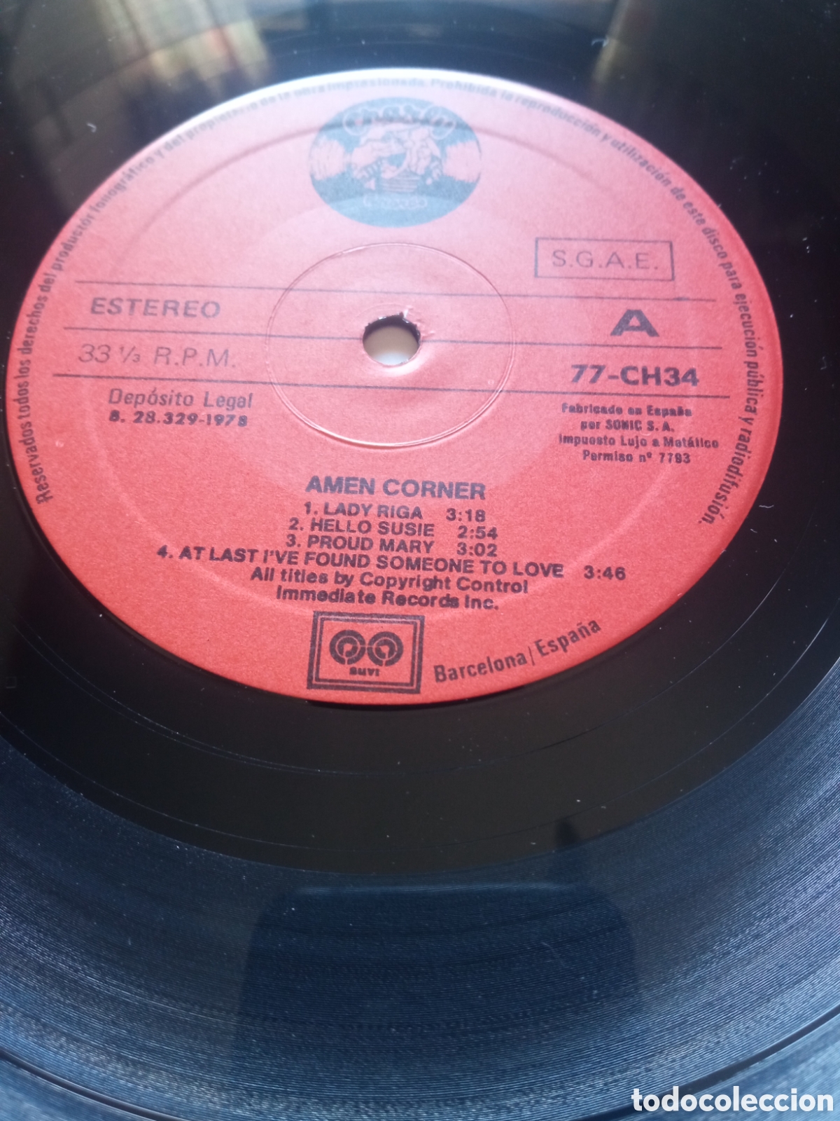 Discos de vinilo: Am&eacute;n Corner - Same Vinilo Lp - Foto 3