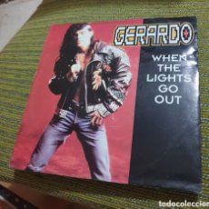 Discos de vinilo: GERARDO - WHEN THE LIGHTS GO OUT. Lote 379628449
