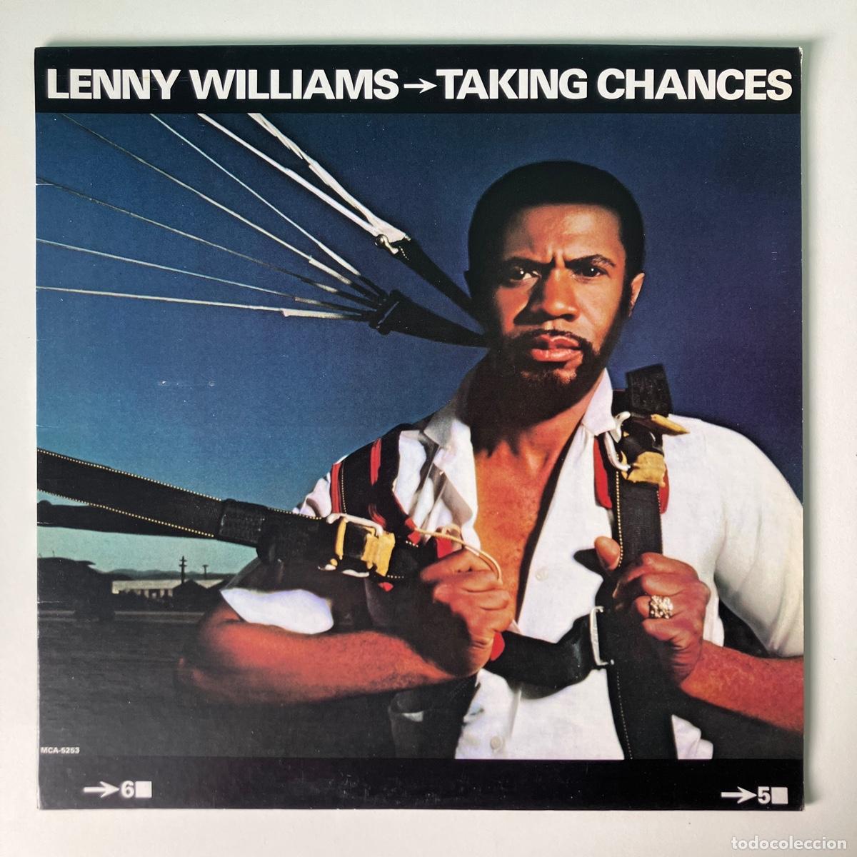 Discos de vinilo: Lenny Williams &lrm;&ndash; Taking Chances, US 1981 MCA - Foto 1