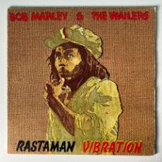 Discos de vinilo: BOB MARLEY & THE WAILERS ‎– RASTAMAN VIBRATION, UK 1976 ISLAND RECORDS. Lote 379668874