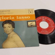 Discos de vinilo: GLORIA LASSO / 5 / CACHITO + 3 / EP-LA VOZ DE SU AMO-1958 / LUJO. ****. Lote 379705199