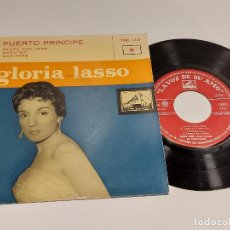 Discos de vinilo: GLORIA LASSO / 6 / PUERTO PRINCIPE + 3 / EP-LA VOZ DE SU AMO-1958 / LUJO. ****