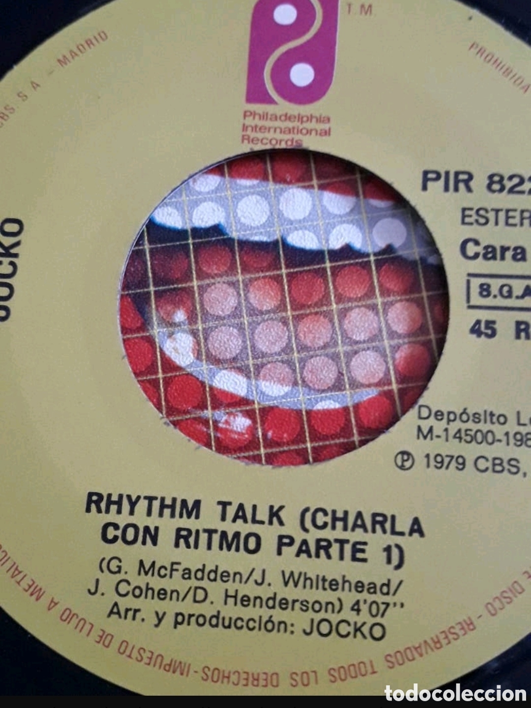 Discos de vinilo: Single Jocko. Rhythm Talk (Charla Con Ritmo parte 1 y 2) - Foto 3