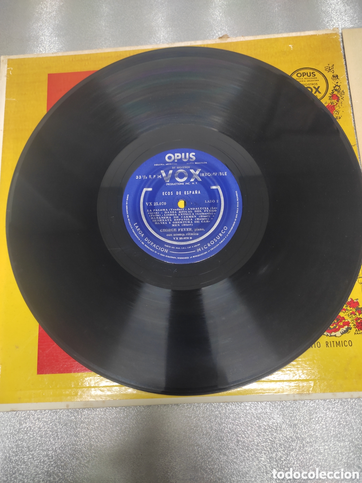 Discos de vinilo: LP Ecos de Espa&ntilde;a - Foto 4