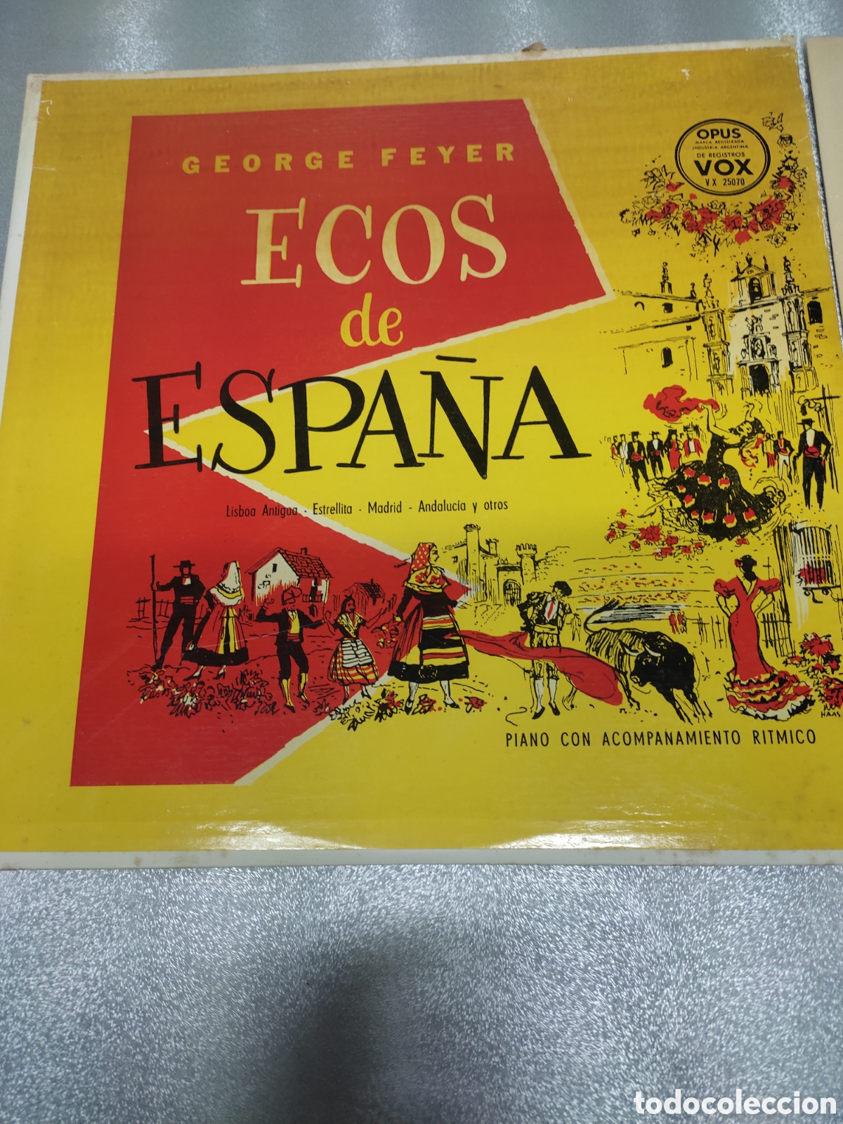 Discos de vinilo: LP Ecos de Espa&ntilde;a - Foto 1