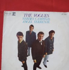 Discos de vinilo: THE VOGUES / VERDES CAMPIÑAS / ANGEL TERRENAL (SINGLE 1969). Lote 379713234