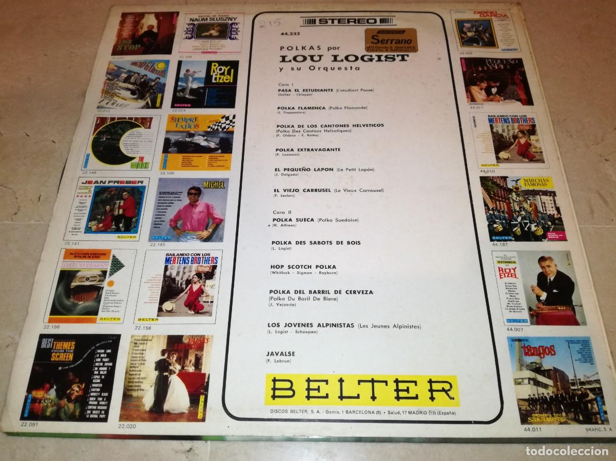 Discos de vinilo: POLKAS-ORIGINAL A&Ntilde;O 1968 - Foto 2