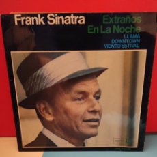 Discos de vinilo: FRANK SINATRA - STRANGERS IN THE NIGHT/ CALL ME/ DOWNTOWN/ SUMMER WIND 7” 1966. Lote 379719159