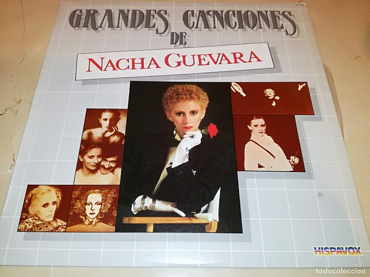 Disques de vinyle: GRANDES CANCIONES DE NACHA GUEVARA-ORIGINAL A&Ntilde;O 1983-EN EXCELENTE ESTADO