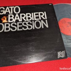 Discos de vinilo: GATO BARBIERI OBSESSION LP 1979 AFFINITY/AUVI ESPAÑA SPAIN. Lote 379726024