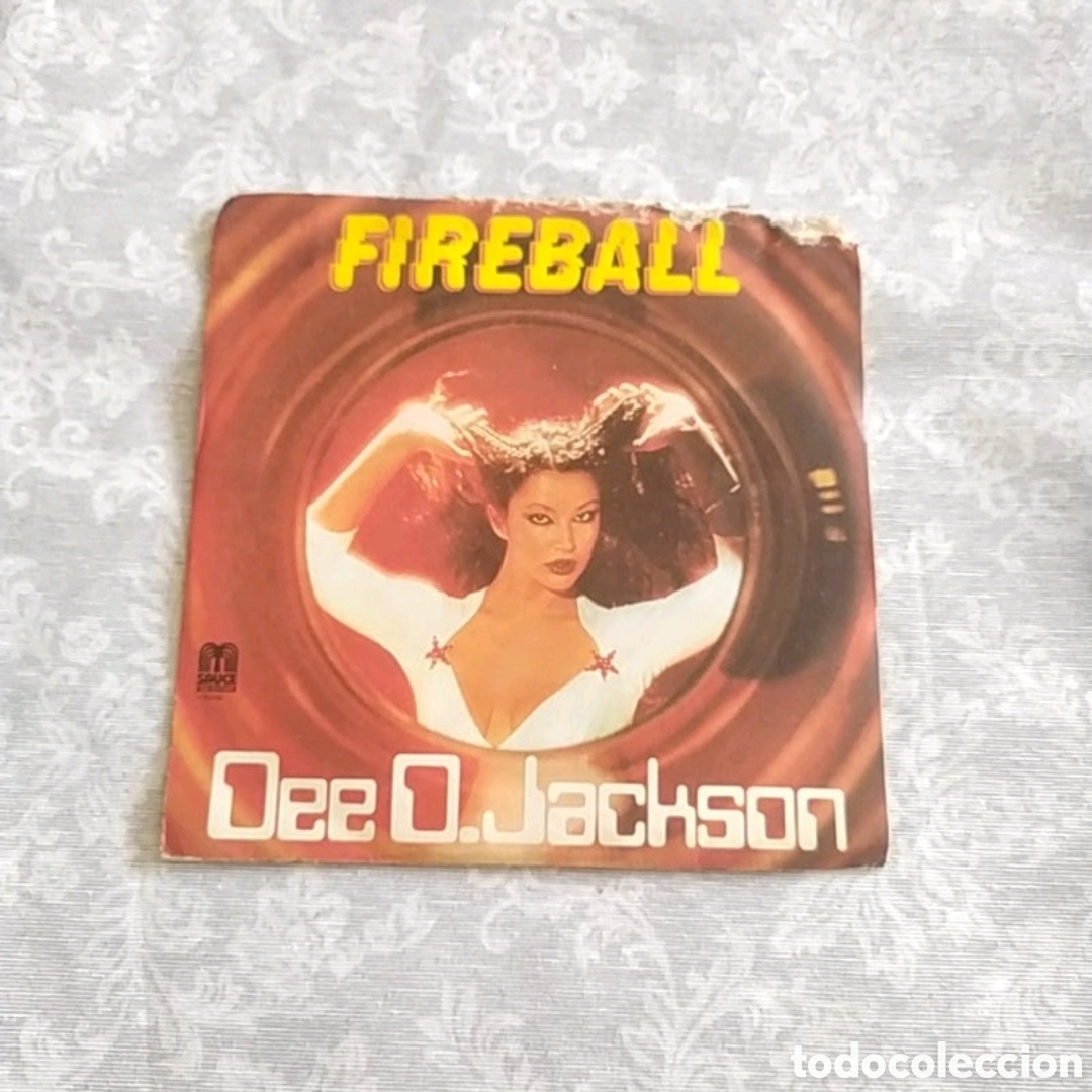 Discos de vinilo: Single Dee D. Jackson. Fireball / Falling into space - Foto 1