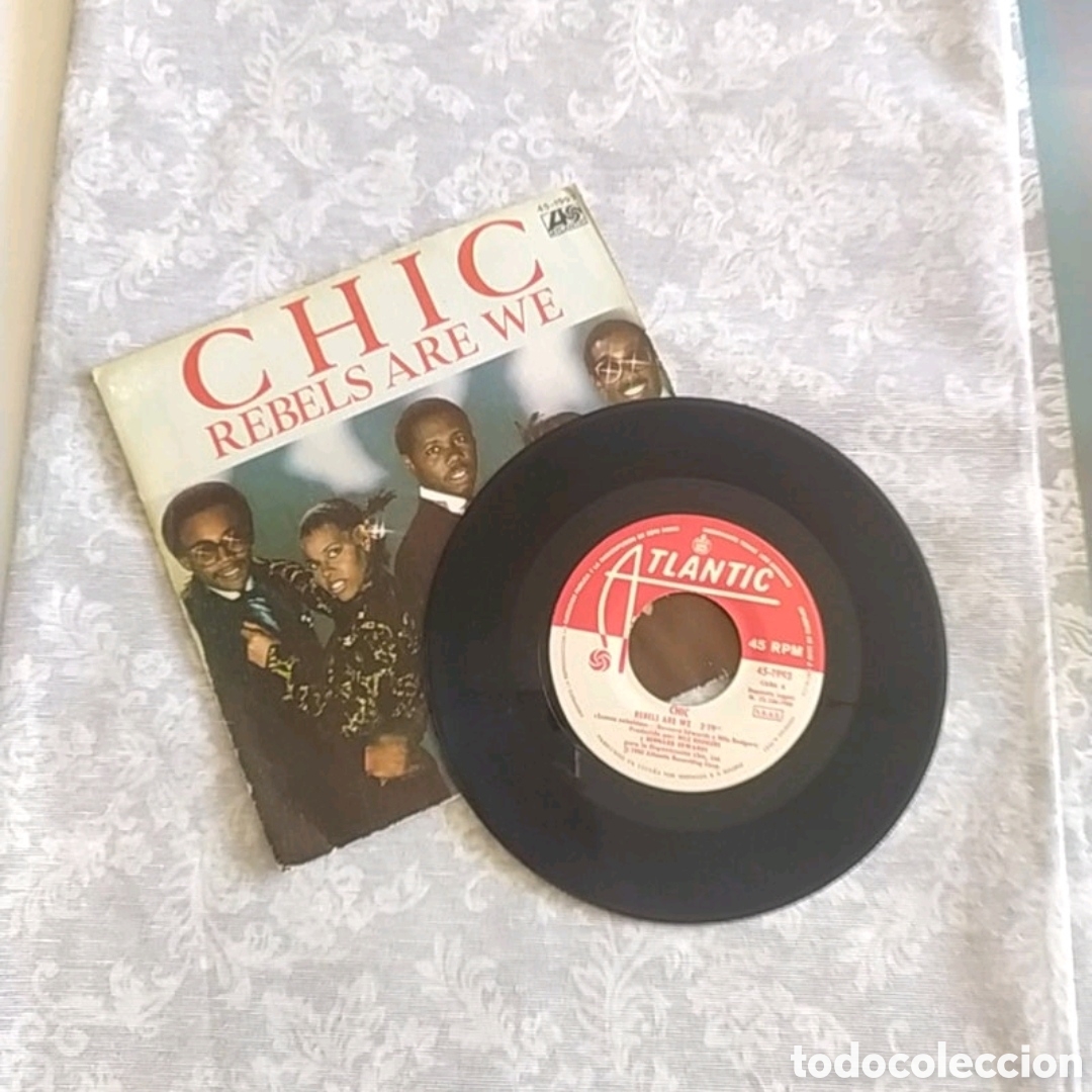 Discos de vinilo: Single Chic. Rebels are we - Foto 3