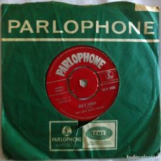 Discos de vinilo: THE JOHN BARRY SEVEN. FARRAGO/ BEE'S KNEES. PARLOPHONE, UK 1958 SINGLE. Lote 379734734