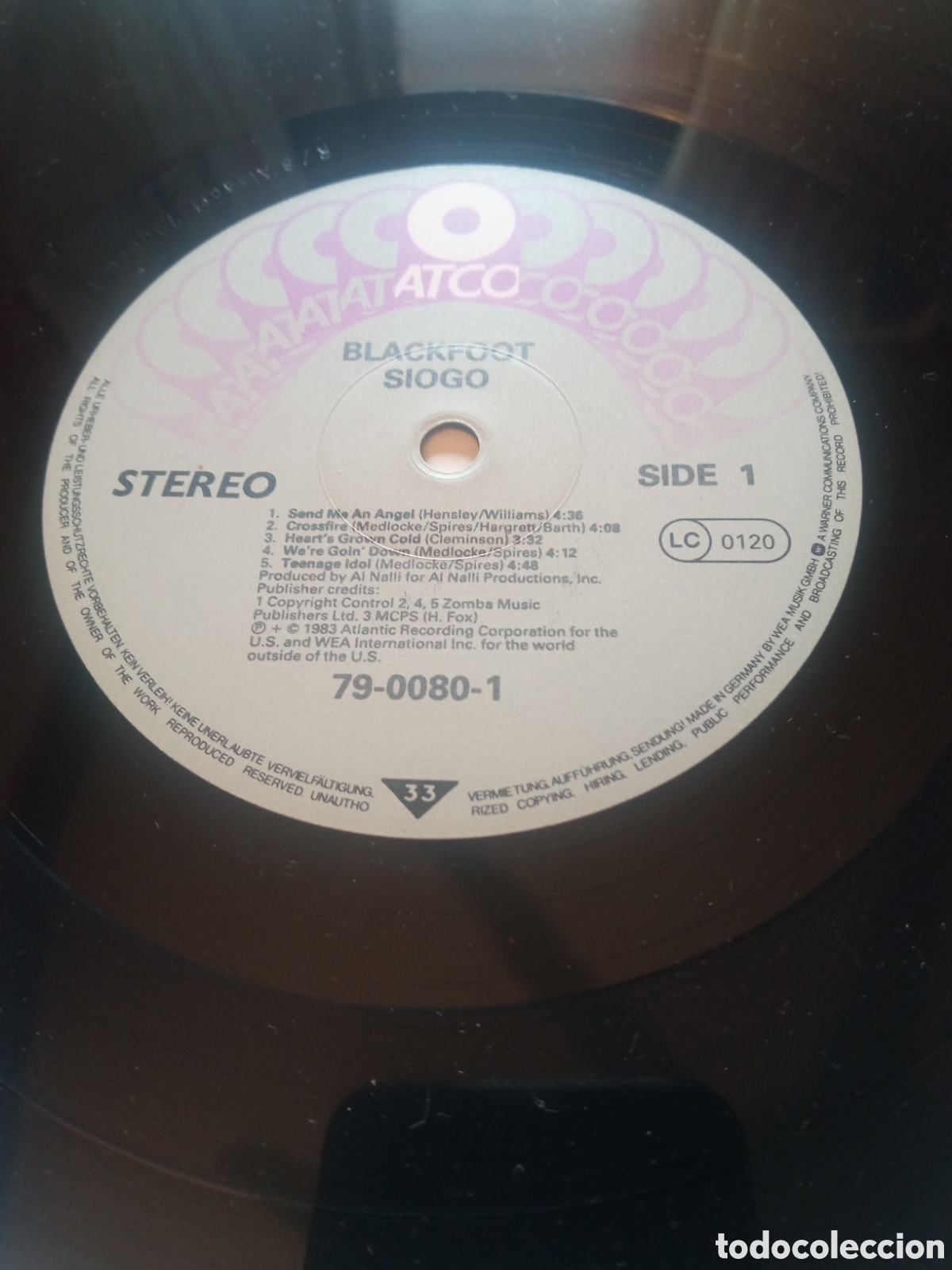 Discos de vinilo: Blackfoot - Siogo Vinilo Lp - Foto 3