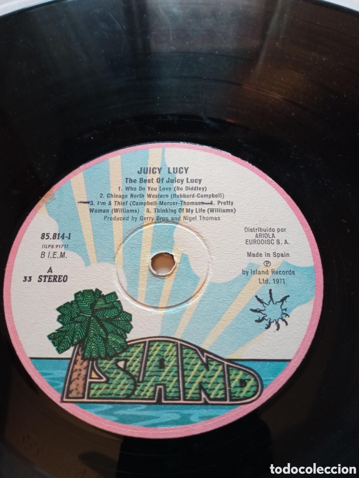 Discos de vinilo: Juicy Lucy - The best of - Foto 3