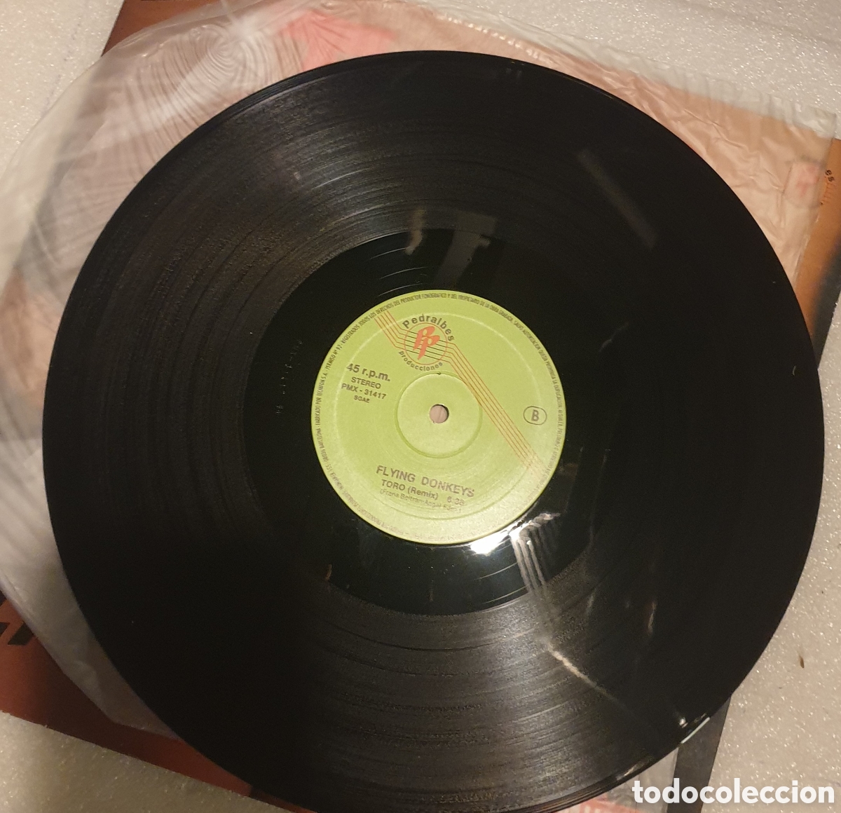Discos de vinilo: Flying donkeys - Toro (bull) - Foto 2