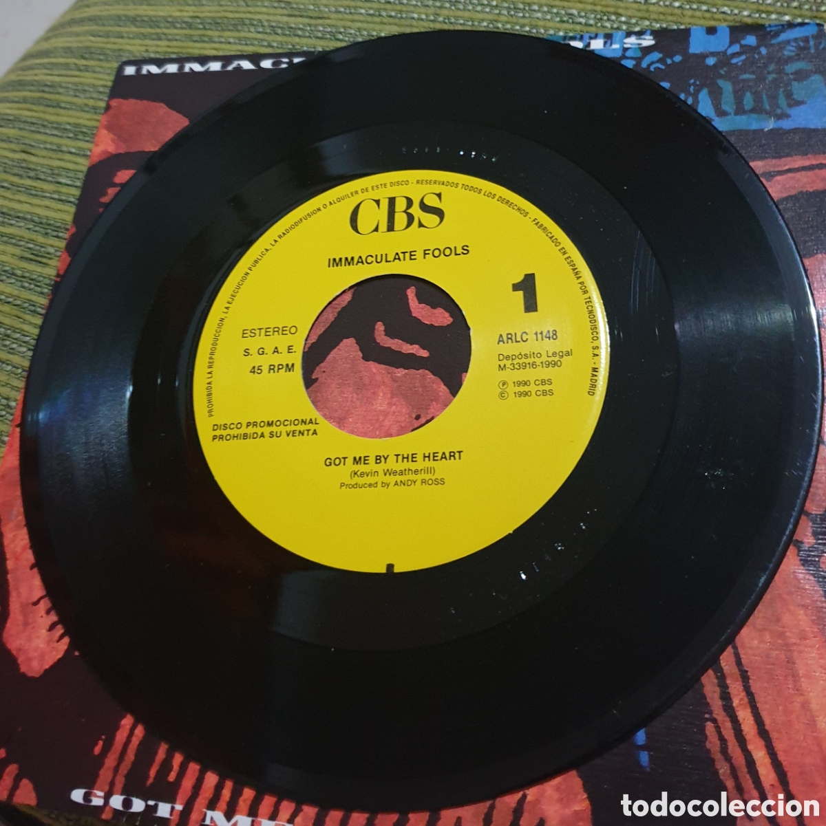 Discos de vinilo: Immaculate fools - got me by the heart - Foto 3