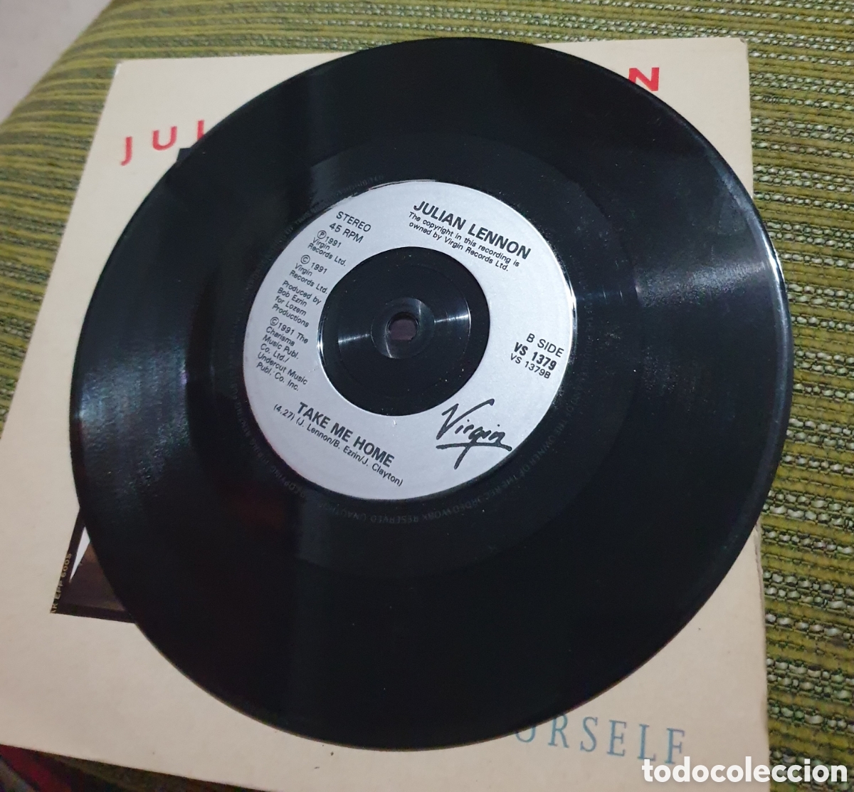 Discos de vinilo: Julian Lennon - help yourself - Foto 2