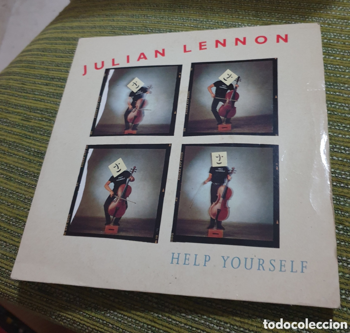 Discos de vinilo: Julian Lennon - help yourself - Foto 1