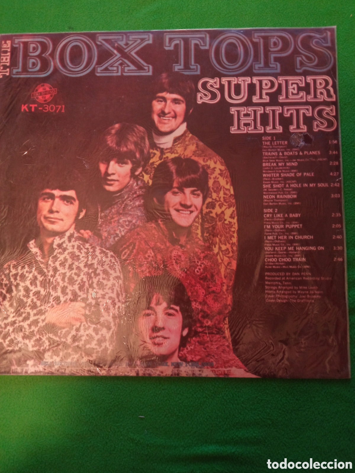 Discos de vinilo: The Box Tops - Super hits - Foto 1
