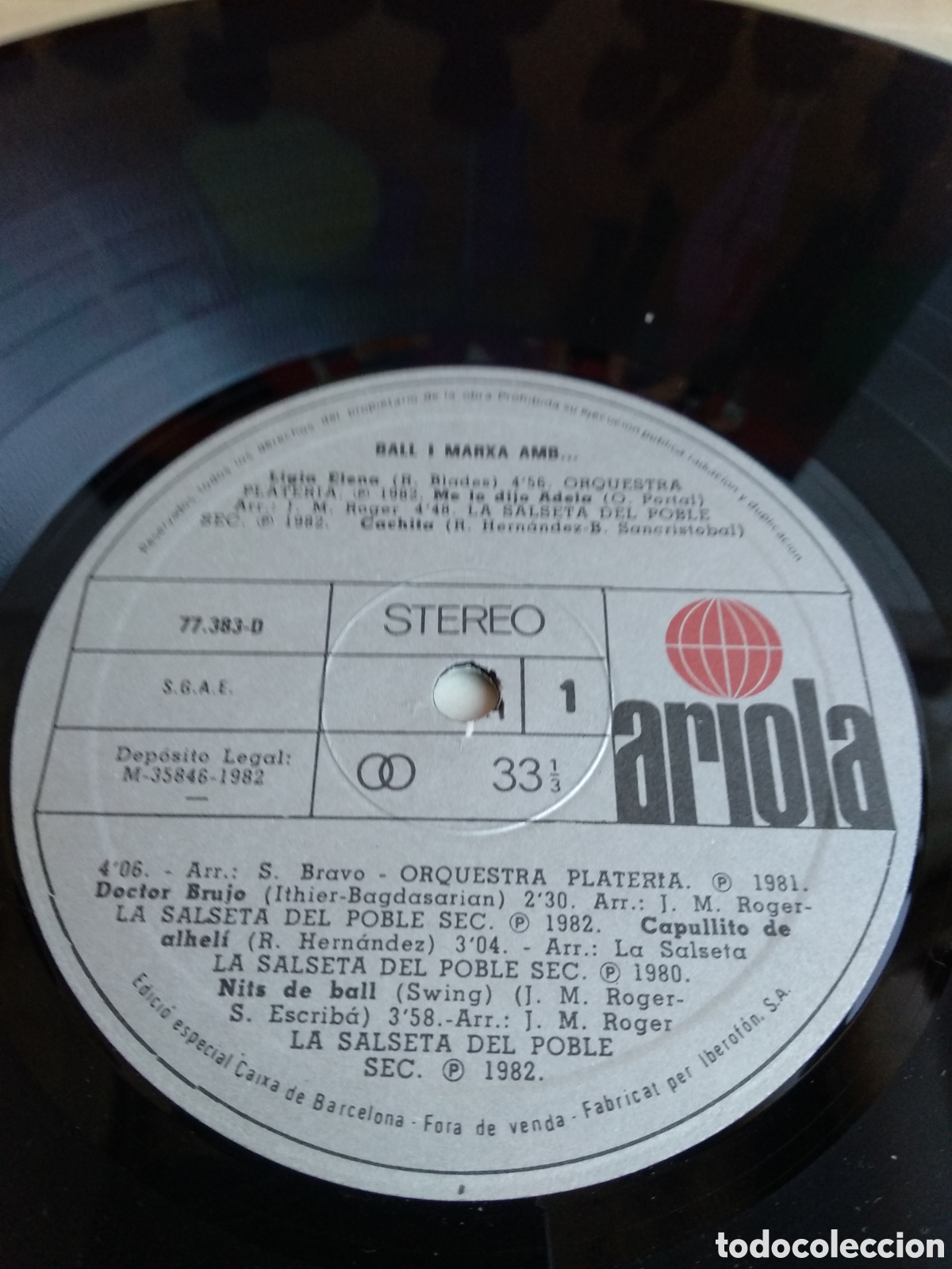Discos de vinilo: *BALL I MARXA, SPAIN, ARIOLA, 1982 - Foto 3