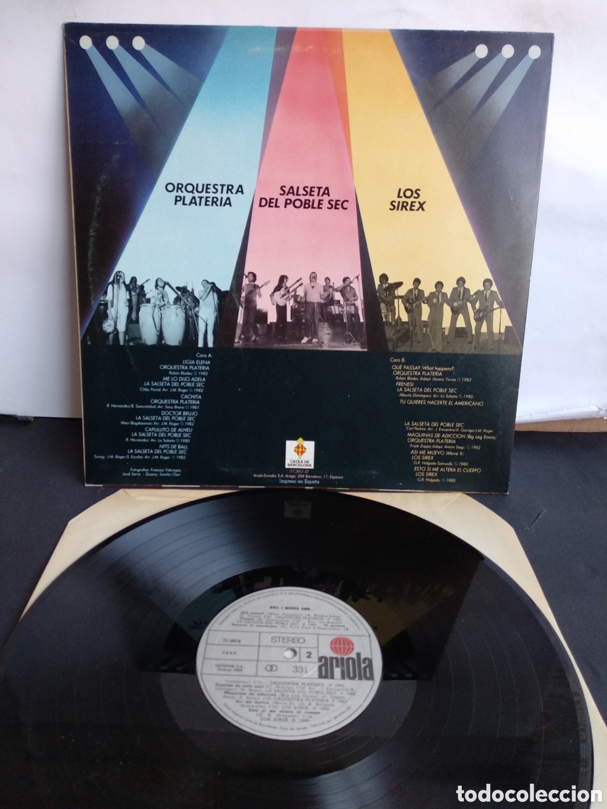 Discos de vinilo: *BALL I MARXA, SPAIN, ARIOLA, 1982 - Foto 2