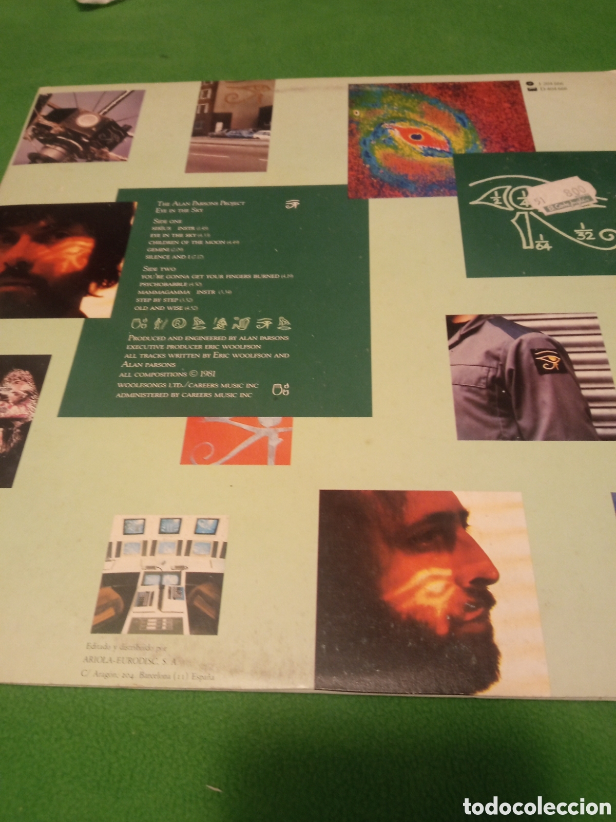 Discos de vinilo: The Alan Parson Project - Eye The Sky - Foto 2