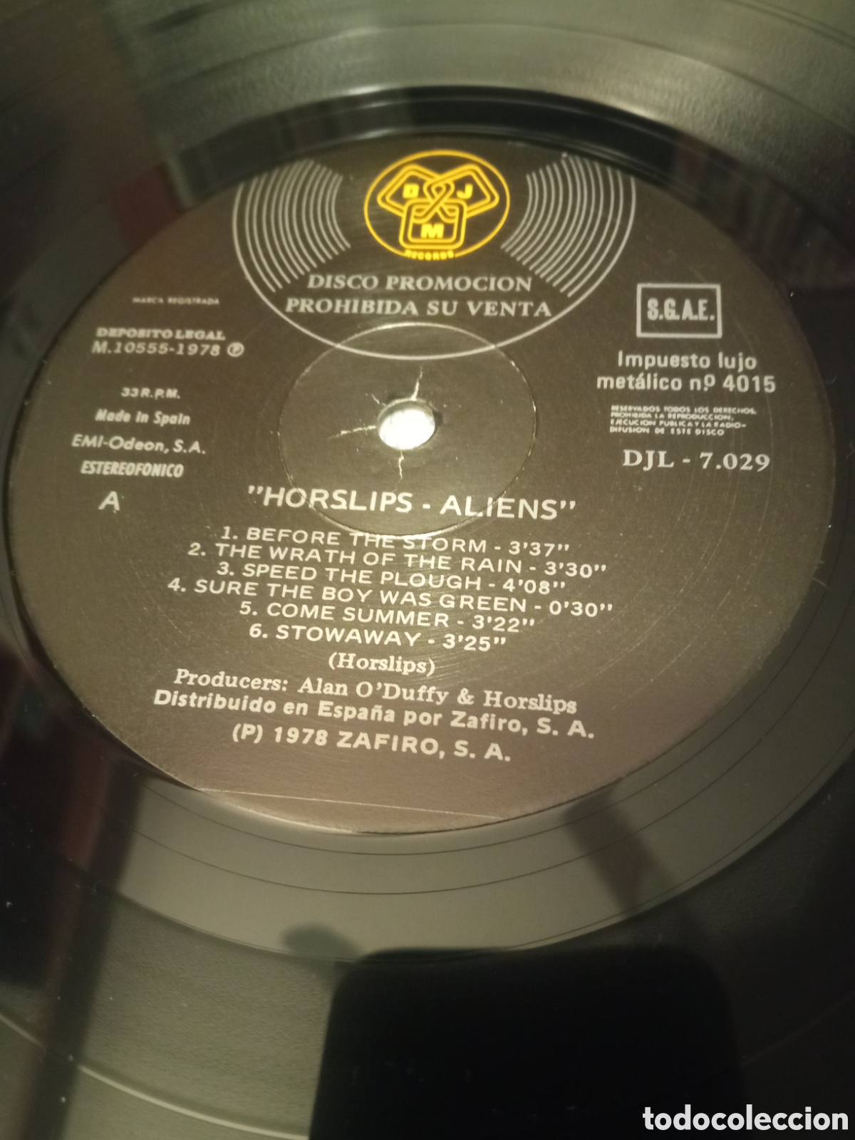 Discos de vinilo: Horslips - Aliens Vinilo Lp - Foto 4