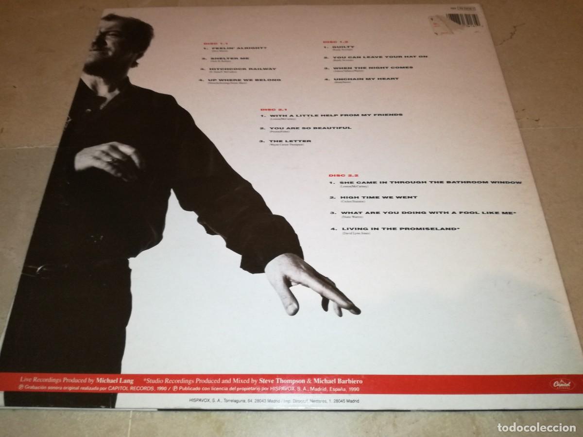 Discos de vinilo: JOE COCKER LIVE-DOBLE LP-GATEFOLD-EDICION ESPA&Ntilde;OLA - Foto 2