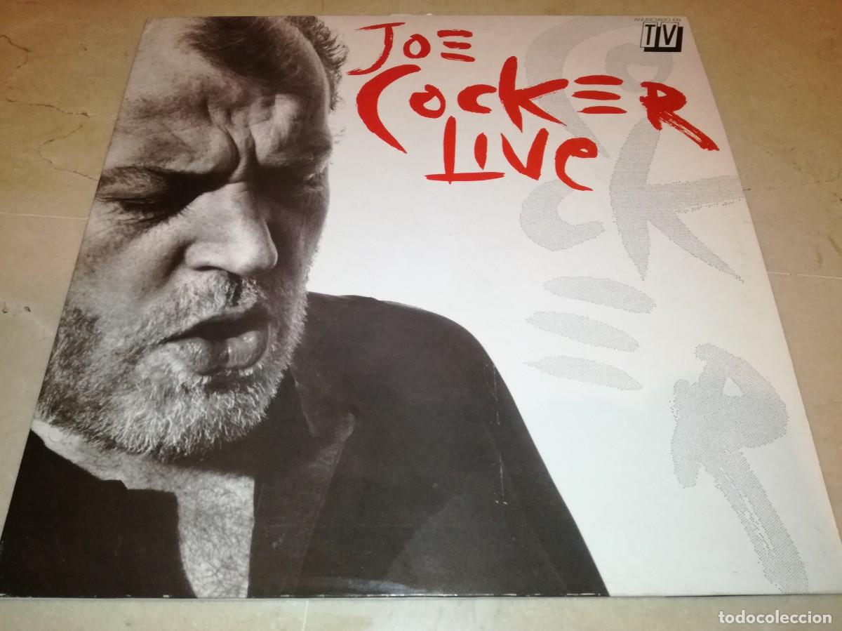 Discos de vinilo: JOE COCKER LIVE-DOBLE LP-GATEFOLD-EDICION ESPA&Ntilde;OLA - Foto 1