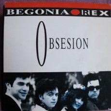 Discos de vinilo: BEGONIA REX - OBSESION (SINGLE PROMO ESPAÑOL, OKAY RECORDS 1992). Lote 379848624