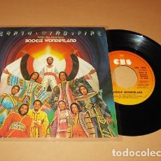 Discos de vinilo: EARTH WIND AND FIRE - BOOGIE WONDERLAND - SINGLE - 1979