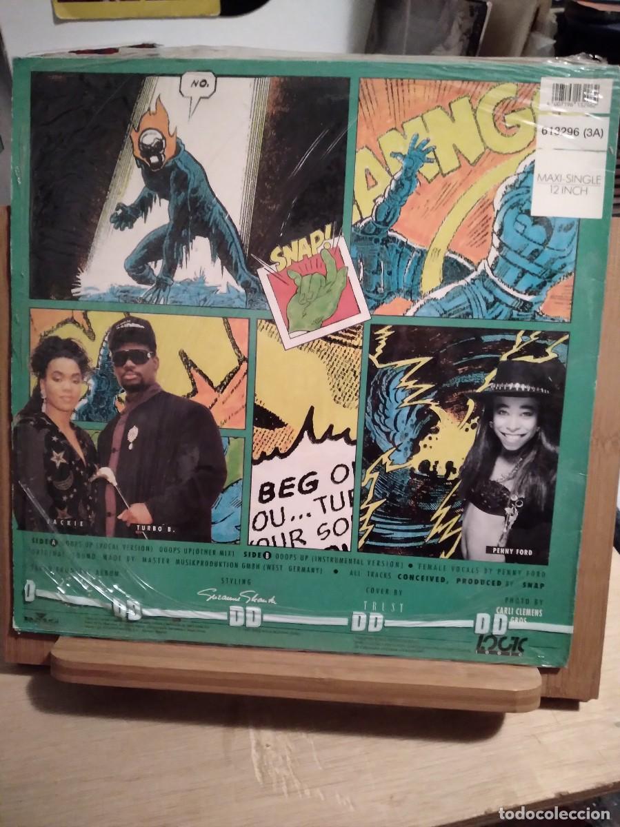 Discos de vinilo: SNAP-OOPS UP-VINILO MAXI SINGLE- - Foto 2