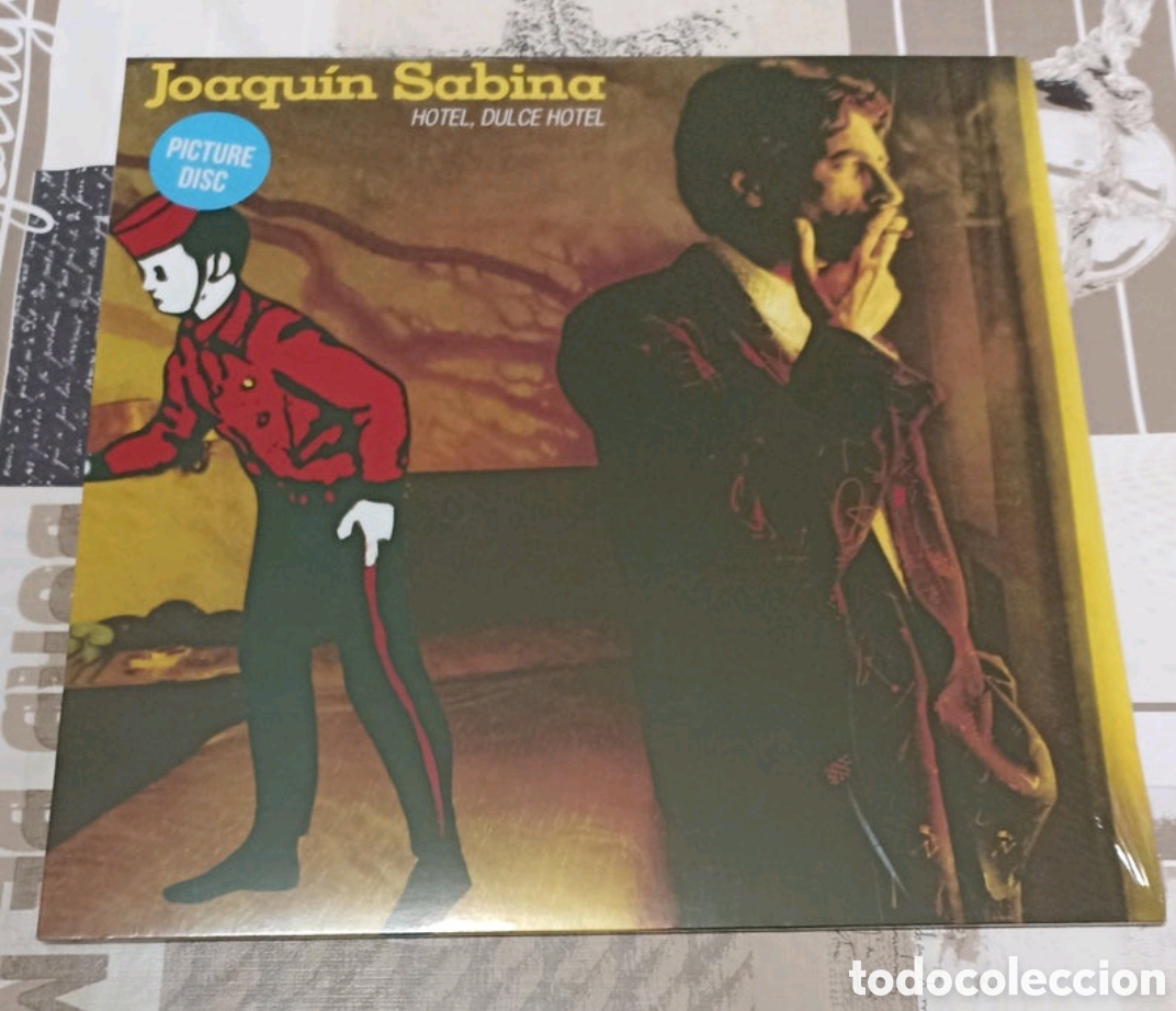 Discos de vinilo: Disco vinilo Picture disc Joaqu&iacute;n Sabina-Hotel, dulce hotel.